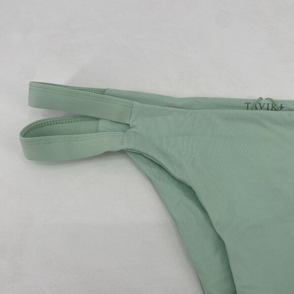 Tavik Swimwear Size L Chloe Side Straps Bikini Swim Bottoms Mint Green NWT - Picture 4 of 6